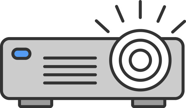 投影仪颜色图标图片下载