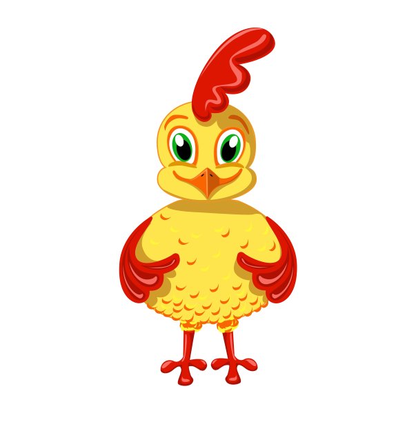 快乐的小公鸡图片下载