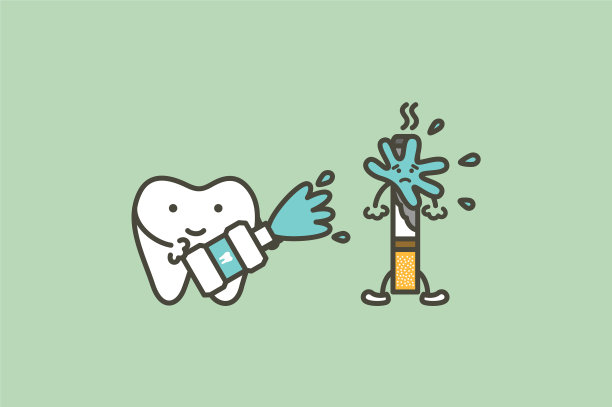 用漱口水清洁牙齿图片下载