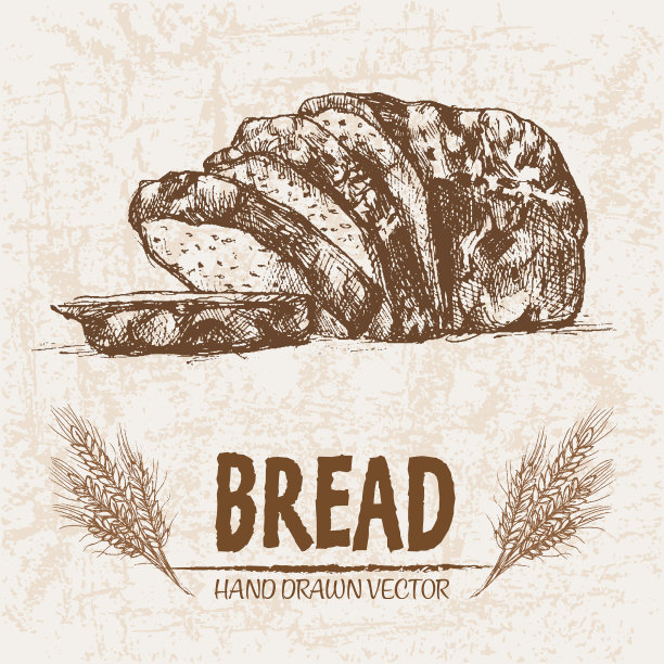 数字细部线条艺术烘烤图片下载