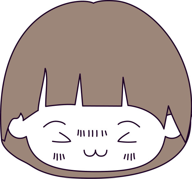 剪影的颜色部分和浅棕色的头发图片下载