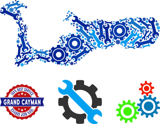 拼贴大开曼岛地图的修复工具图片下载