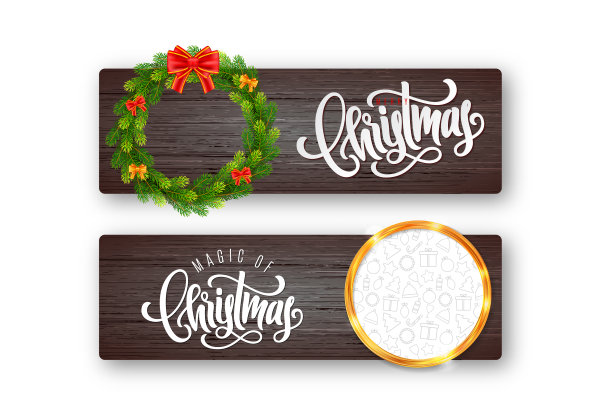 一套印有字母的节日贺卡图片下载