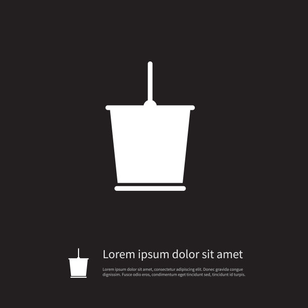 孤立桶图标桶元素可以图片下载