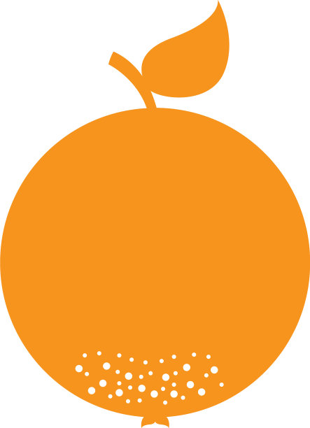 鲜橙水果图标图片下载