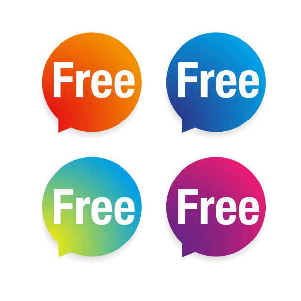 免费标签标签气泡图片下载