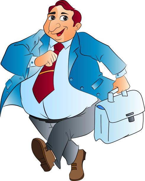 脂肪的商人图片下载