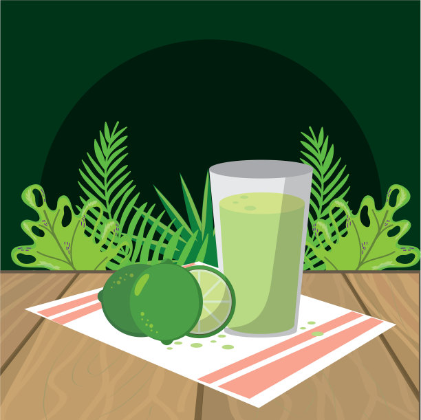 新鲜水果柠檬卡通图片下载