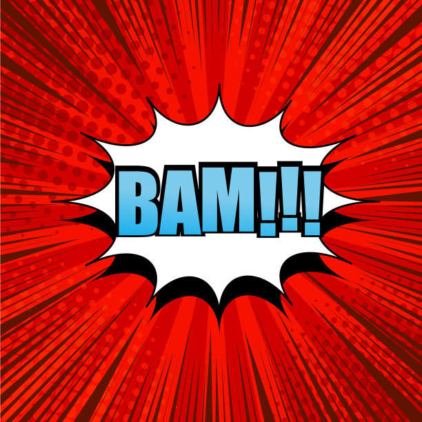 漫画书彩色模板图片下载