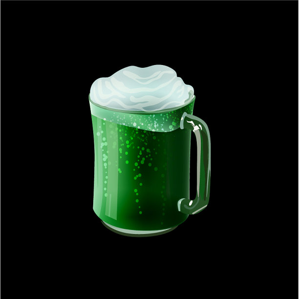 绿杯啤酒图片下载