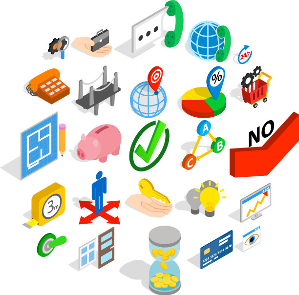 制造图标设置等距样式图片下载