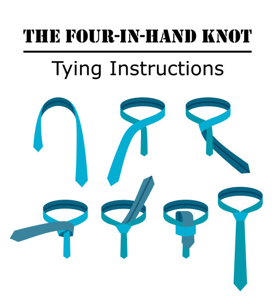 四手牵手绑结指示孤立上图片下载