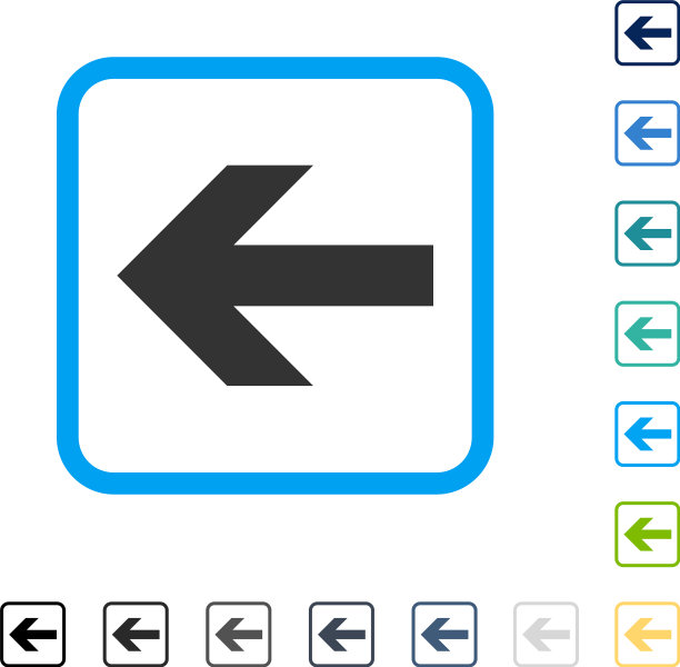 左箭头框图标图片下载