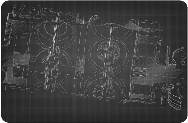 拆解的径向发动机上有一个灰色图片下载