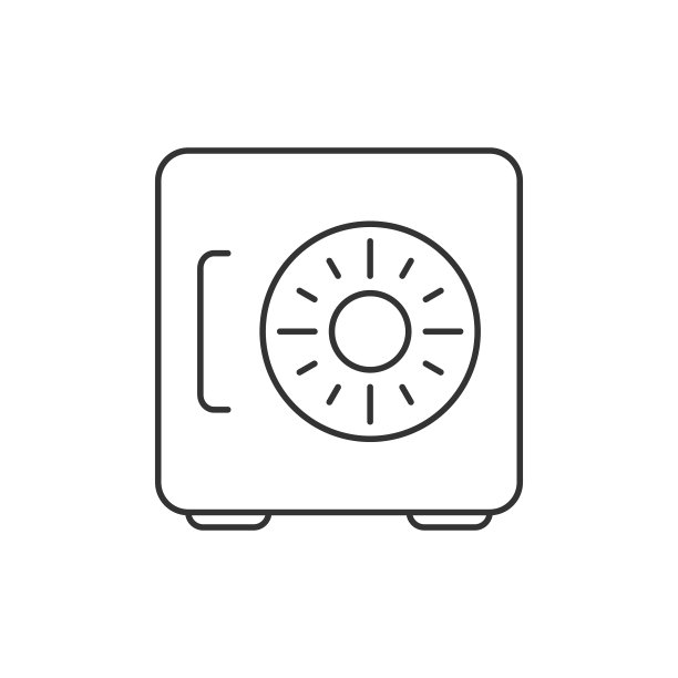 安全轮廓图标图片下载