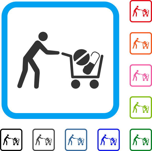 药品购物车框图标图片下载