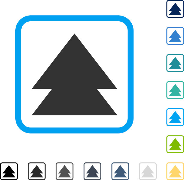 向上移动边框图标图片下载