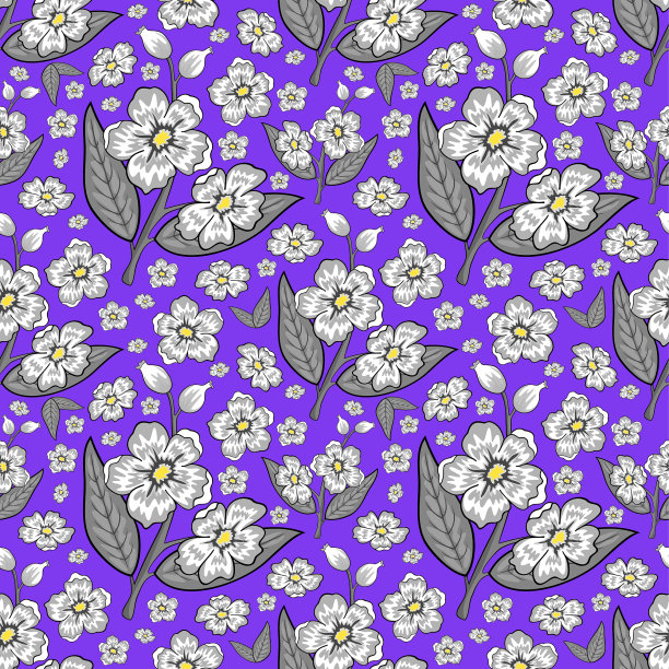 无缝的花卉图案图片下载