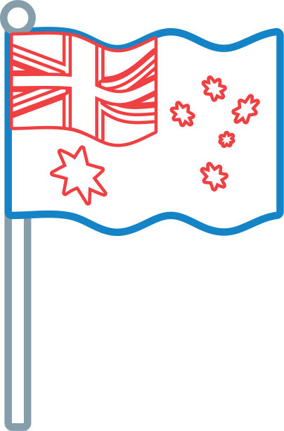 澳大利亚国旗图标图像图片下载