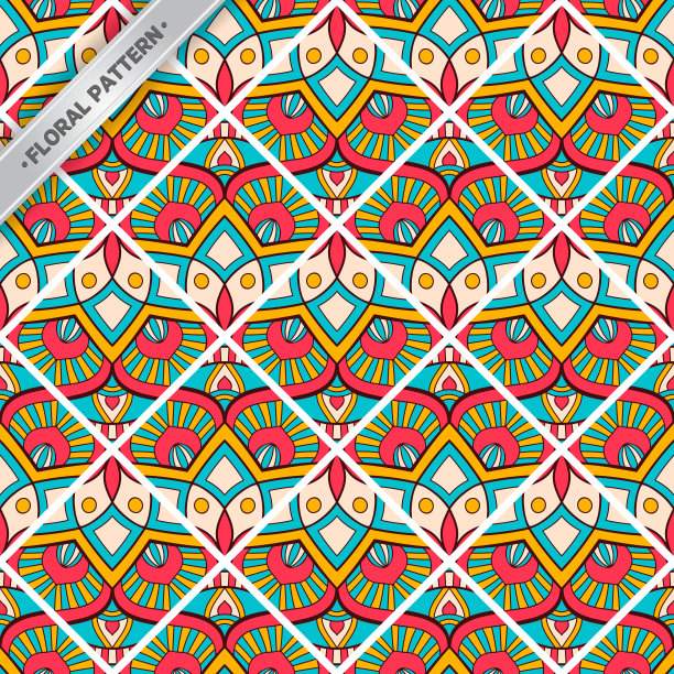 瓷砖无缝模式图片下载