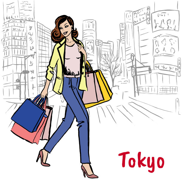 女人在东京图片下载