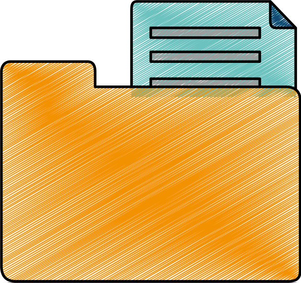 孤立的文件设计图片下载