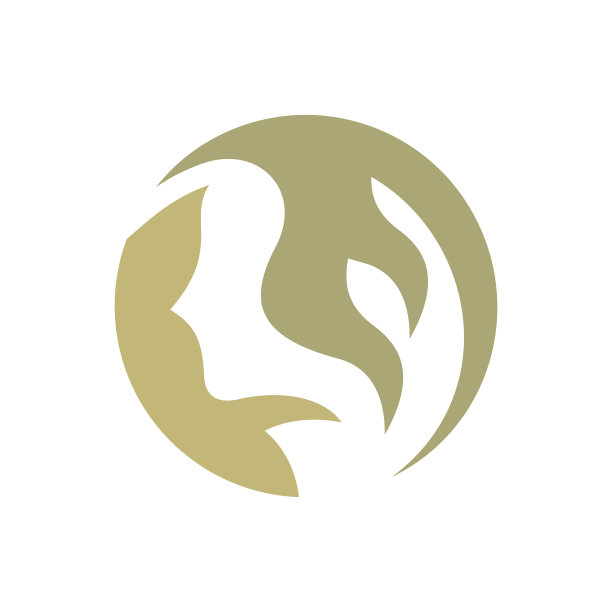 美容院抽象标志图片下载