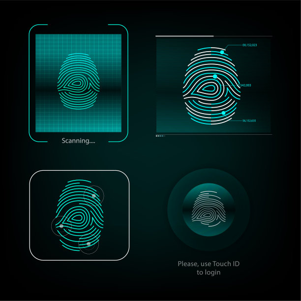视觉反应指纹图片下载