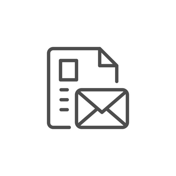 文档消息线性图标图片下载