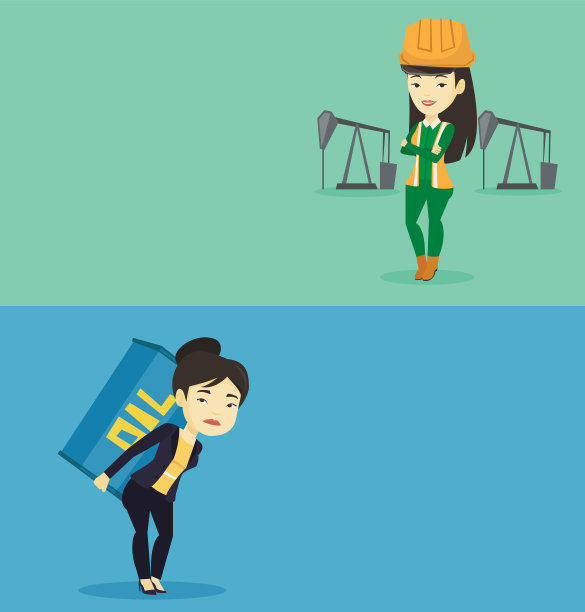 两个有文字空间的生态横幅图片下载