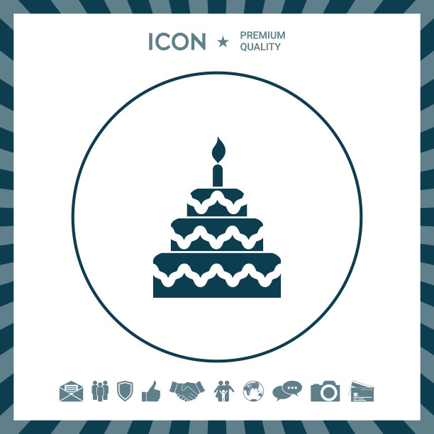 蛋糕图标图片下载