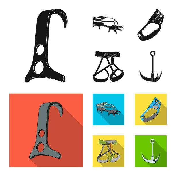 钩登山队马具保险等图片下载