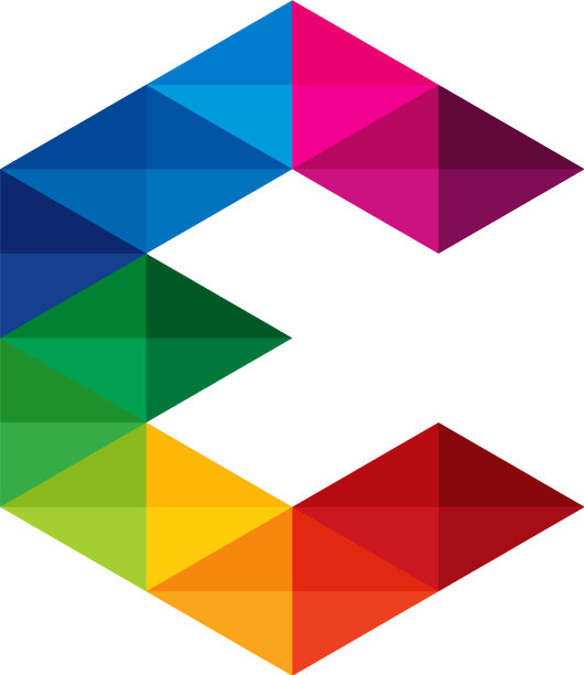 彩色字母标志图标设计图片下载