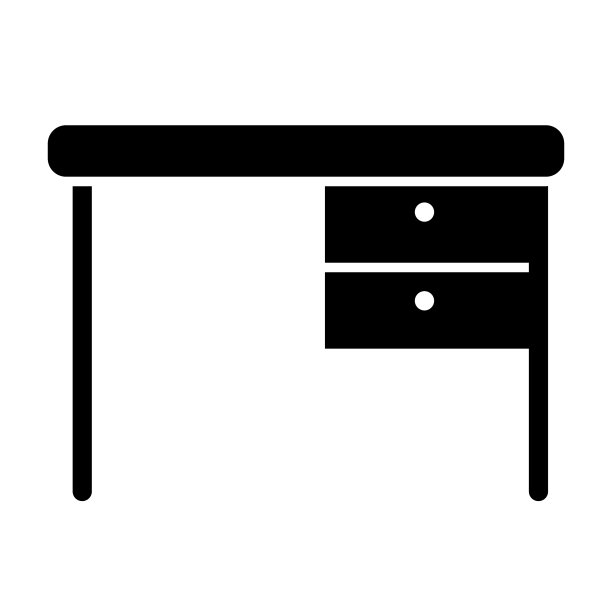 坚实的图标办公桌图片下载