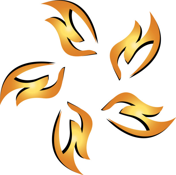 火焰火焰一起的象征图片下载