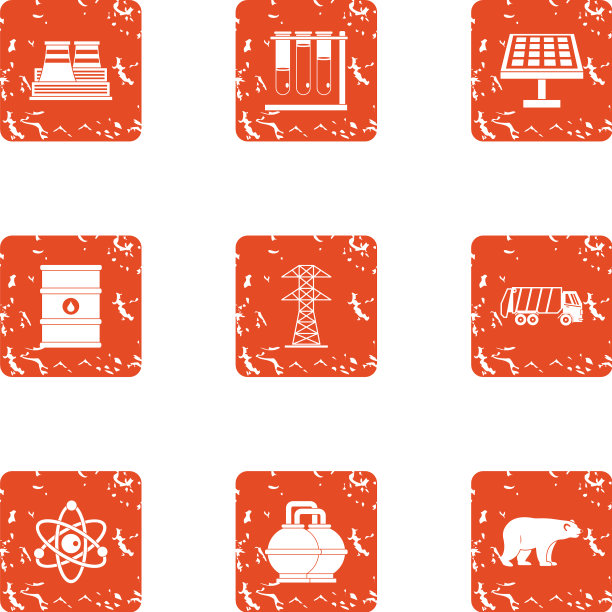 测试试管图标设置垃圾摇滚风格图片下载