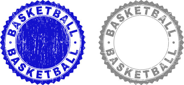 纹理篮球垃圾水印图片下载