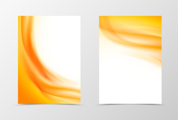 前和后波飞片模板设计图片下载