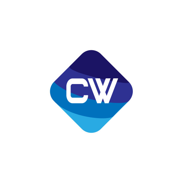 首字母CW logo设计模板图片下载