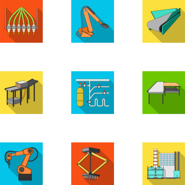 工厂设备和机器和其他网页图标图片下载