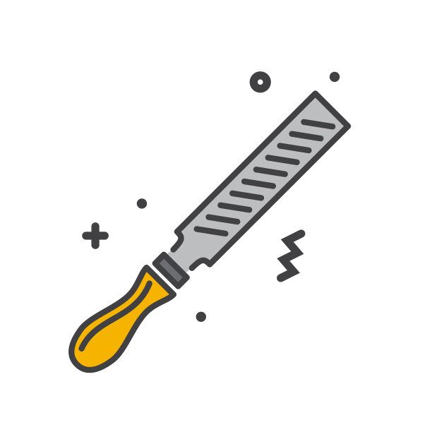 工具文件行图标上的白色背景图片下载