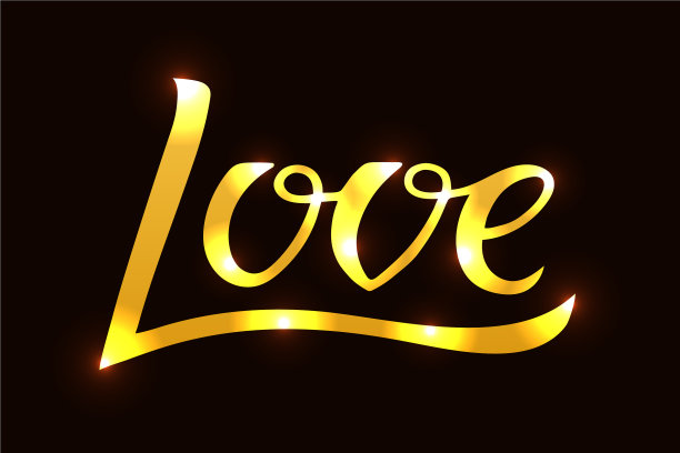 爱的标志型传单图片下载