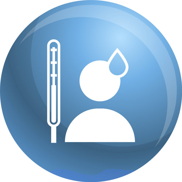 男人汗图标简单的风格图片下载