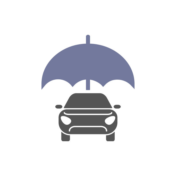 汽车保险标志、保护标志生动形象图片下载