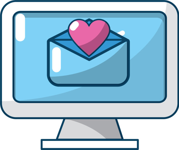 科技电脑屏幕卡通图片下载