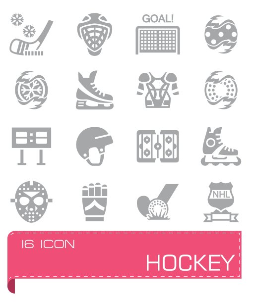 曲棍球图标设置图片下载