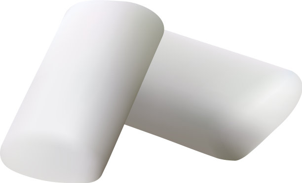 口香糖模型逼真的风格图片下载