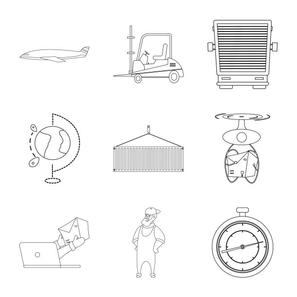 货物及货物标志图片下载