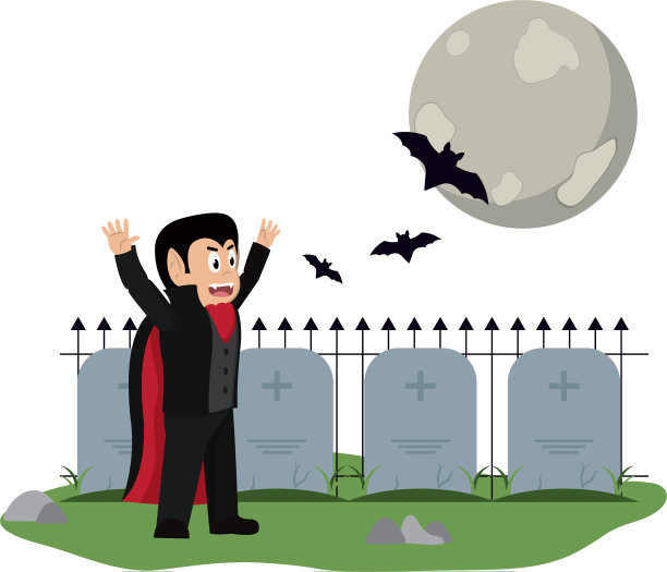 儿童和万圣节卡通图片下载