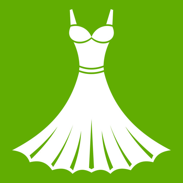 穿绿色图标图片下载